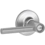 Schlage Broadway Single Cylinder Keyed Entry Door Lever Set (Formerly Dexter) Satin Chrome