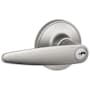 Schlage Dover Single Cylinder Keyed Entry Door Lever Set (Formerly Dexter) Satin Stainless Steel
