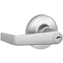 Schlage Marin Single Cylinder Keyed Entry Door Lever Set (Formerly Dexter) Satin Chrome