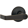 Schlage Marin Single Cylinder Keyed Entry Door Lever Set (Formerly Dexter) Aged Bronze