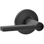 Schlage Solstice Single Cylinder Keyed Entry Door Lever Set (Formerly Dexter) Matte Black