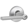 Schlage Solstice Single Cylinder Keyed Entry Door Lever Set (Formerly Dexter) Satin Chrome
