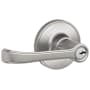 Schlage Torino Single Cylinder Keyed Entry Door Lever Set (Formerly Dexter) Satin Stainless Steel