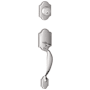Schlage Paris Single Cylinder Keyed Entry Handleset Exterior Pack from the J-Series (Formerly Dexter) Bright Chrome