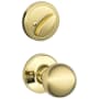 Schlage Corona Single Cylinder Interior Pack Handleset from the J-Series (Formerly Dexter) - Exterior Handleset Sold Separately Polished Brass