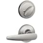 Schlage Dover Single Cylinder Interior Pack Handleset from the J-Series (Formerly Dexter) - Exterior Handleset Sold Separately Satin Stainless Steel