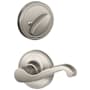 Schlage Lasalle Left Handed Interior Pack Lever from the J-Series (Formerly Dexter) - Exterior Handleset Sold Separately Satin Nickel