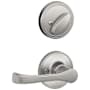 Schlage Torino Single Cylinder Interior Pack Handleset from the J-Series from the J-Series - Exterior Handleset Sold Separately Satin Stainless Steel
