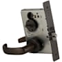 Schlage L-Series Commercial Grade 1 Mortise Keyed Entry Single Cylinder Entrance Lock Door Lever Set Oil Rubbed Bronze