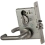 Schlage L-Series Commercial Grade 1 Mortise Keyed Entry Single Cylinder Entrance Lock Door Lever Set with Automatic Unlocking Satin Stainless Steel