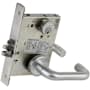 Schlage L-Series Commercial Grade 1 Mortise Keyed Entry Double Cylinder Institution Lock Door Lever Set Satin Chrome
