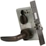Schlage L-Series Commercial Grade 1 Mortise Keyed Entry Single Cylinder Dormitory Lock Door Lever Set with Deadbolt Oil Rubbed Bronze