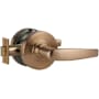 Schlage Athens Heavy Duty Reversible Passage Door Lever Set - BHMA Grade 1 Satin Bronze