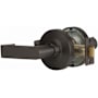 Schlage Rhodes Heavy Duty Passage Door Lever Set Oil Rubbed Bronze