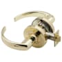 Schlage Sparta Heavy Duty Passage Door Lever Set Polished Brass