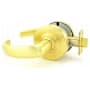 Schlage Sparta Heavy Duty Passage Door Lever Set Satin Brass