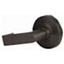 Schlage Rhodes Heavy Duty Exit Only Door Lever Set with External Blank Plate Oil Rubbed Bronze