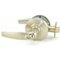 Schlage Athens Heavy Duty Privacy Door Lever Set Satin Nickel