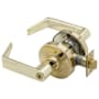 Schlage Rhodes Heavy Duty Privacy Door Lever Set Polished Brass