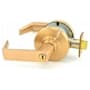 Schlage Rhodes Heavy Duty Privacy Door Lever Set Satin Bronze