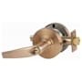 Schlage Athens Commercial ANSI Grade 1 Keyed Entry Door Lever Set for Secured Entrances Satin Bronze