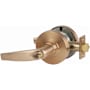 Schlage Athens Commercial ANSI Grade 1 Entrance Door Lever Set for Secured Entrances Satin Bronze