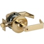 Schlage Rhodes Commercial ANSI Grade 1 Storeroom Door Lever Set Polished Brass
