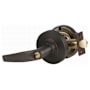 Schlage Athens Heavy Duty Storeroom with Vandlgard Door Lever Set Oil Rubbed Bronze