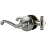 Schlage Flair Commercial Grade 2 Light Duty Left Handed Passage Lever Set Satin Chrome