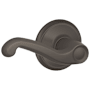 Schlage Flair Commercial Grade 2 Light Duty Left Handed Single Dummy Lever Oil Rubbed Bronze