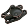 Schlage 5/8 Inch x 2-9/16 Inch Window Sash Lock - Pack of 20 Aged Bronze