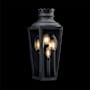Schonbek Betony 4 Light 20" Tall Outdoor Wall Sconce Weathered Zinc