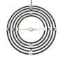 Schonbek Beyond Atomic 37" Wide LED Crystal Pendant Black / Brushed Nickel