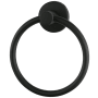 Seachrome Coronado 6-3/8" Wall Mounted Towel Ring Matte Black