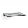 Seachrome SlimLine 19-3/8" Wide Wall Mounted Folding Shower Seat Sea Green / Silver