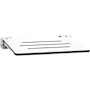Seachrome SlimLine 19-3/8" Wide Wall Mounted Folding Shower Seat White / Silver