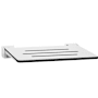 Seachrome SlimLine 19-3/8" Wide Wall Mounted Folding Shower Seat White