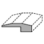 Shaw Repel 78" x 2" Engineered Hardwood Flooring End Cap/Threshold Ethos