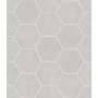 Shaw Halftone - 9" x 11" Hexagon Floor and Wall Tile - Glossy Visual - Sold by Carton (10.44 SF/Carton) Cloud White