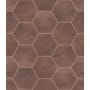 Shaw Halftone - 9" x 11" Hexagon Floor and Wall Tile - Glossy Visual - Sold by Carton (10.44 SF/Carton) JEWEL