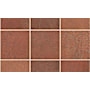 Shaw Tempest 8" x 8" Square Floor and Wall Tile - Matte Visual - Sold by Carton (11.19 SF/Carton) Rust