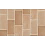 Shaw Tempest 8" x 16" Rectangle Floor and Wall Tile - Matte Visual - Sold by Carton (11.19 SF/Carton) Clay