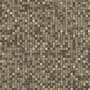 Shaw Awesome Mix 5/8S Mosaic - 11-13/16" Square Mosaic Wall Tile - Glass and Visual - Sold by Sheet (0.97 SF/Sheet) Cappuccino