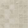 Shaw Oasis - 13" x 13" Square Mosaic Floor and Wall Tile - Marble Visual - Sold by Sheet (1.19 SF/Sheet) Light Gray