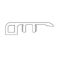 Shaw Uptown 94" Long Vinyl Flooring End Cap/Threshold - Sold by Piece Canton Street