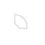 Shaw Uptown 94" Long Vinyl Flooring Quarter Round - Sold by Piece Canton Street