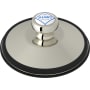 Shaws 3-1/2" Disposal Stopper with Branded Pull Knob Polished Nickel