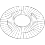 Shaws Allia 13-7/16" L x 13-7/16" W Stainless Steel Basin Rack Stainless Steel