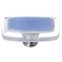 Sietto Reflective 2 Inch Rectangular Cabinet Knob Polished Chrome