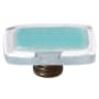 Sietto Reflective 2 Inch Rectangular Cabinet Knob Oil Rubbed Bronze